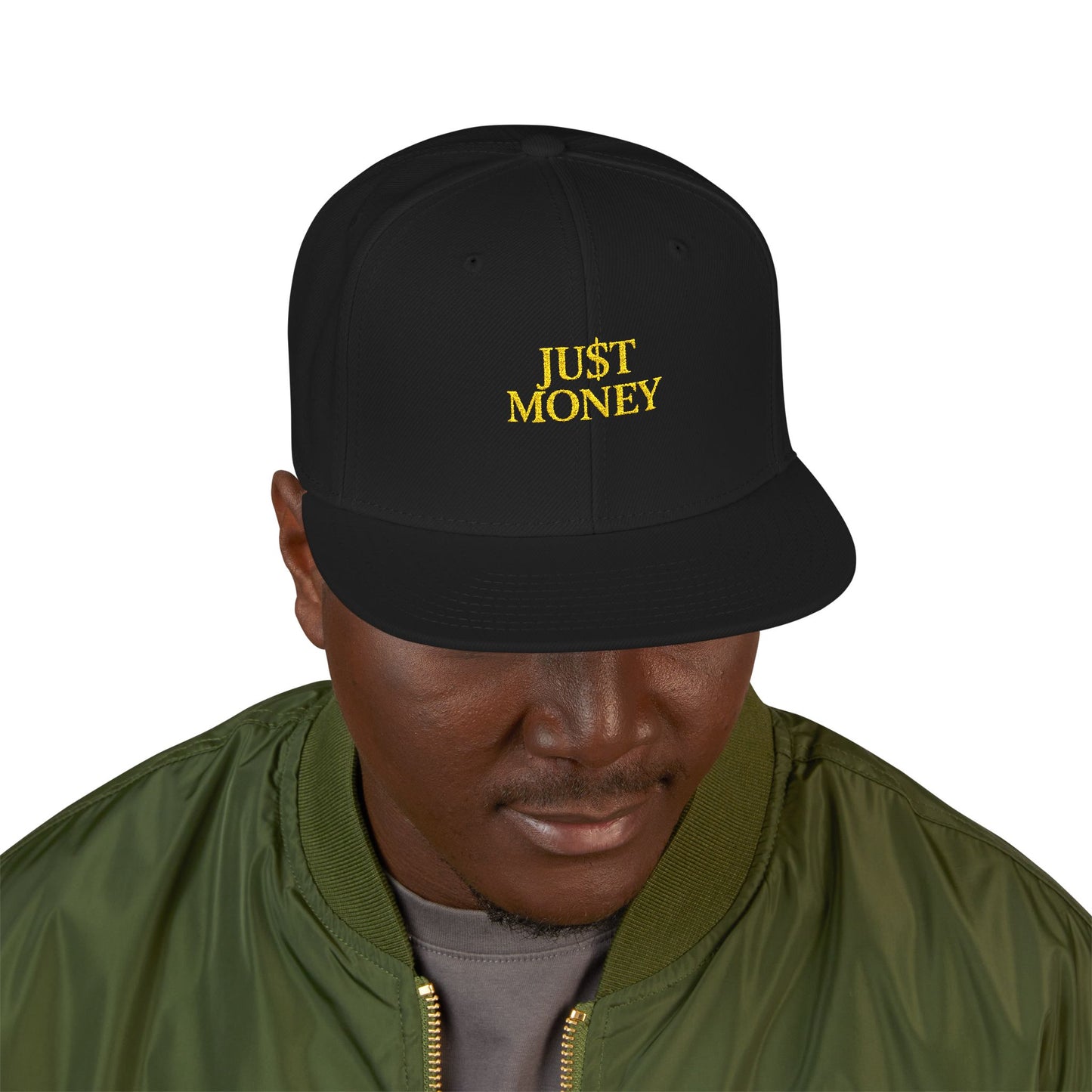 JU$T MONEY™ Snapback – Crown the Mindset