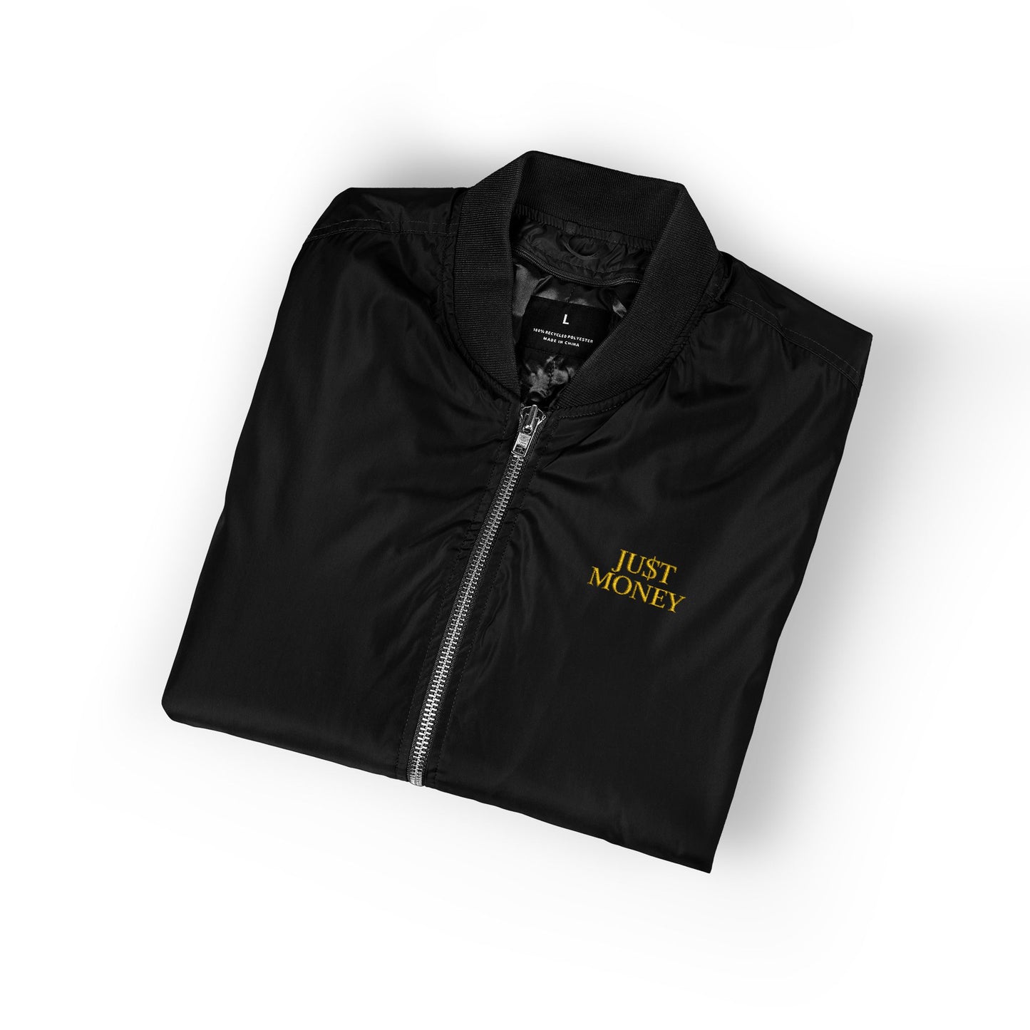 JU$T MONEY™ Bomber Jacket – Discipline in Motion